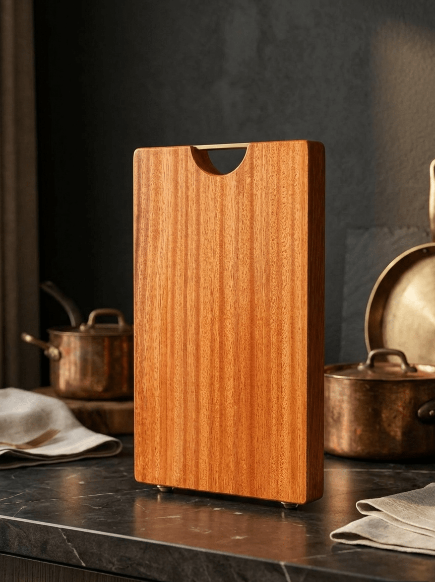 VAREON Ebony Wood Cutting Board – Large - Vareon