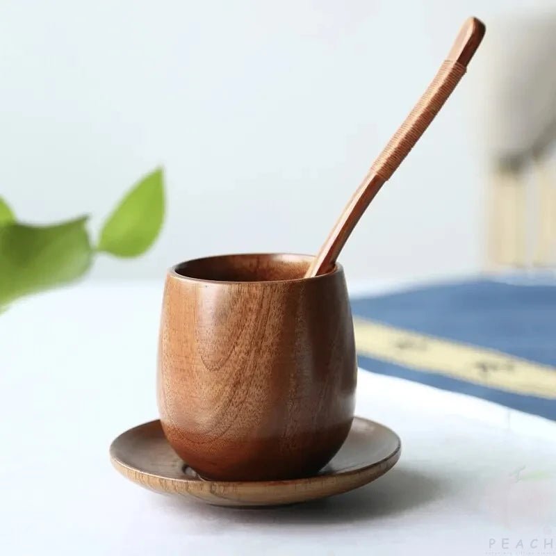 VAREON Wooden Tea Cup – 100ml - Vareon